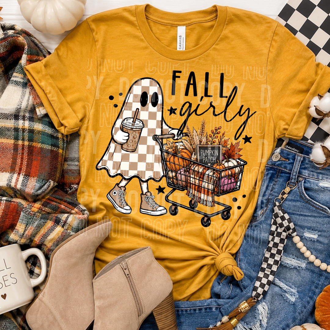 FALL GIRLY GHOST mockup