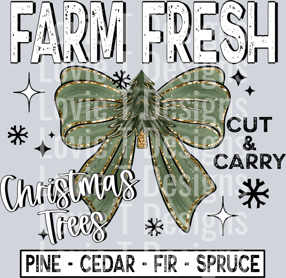Farm_Fresh_Trees_Bow_Black_Accents