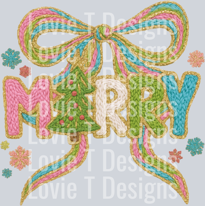 Faux Merry yarn