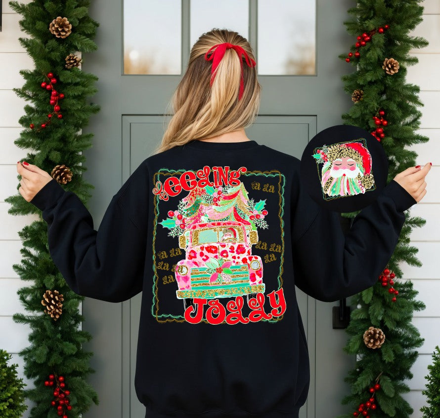 Feeling Jolly DTF transfer design – image 1