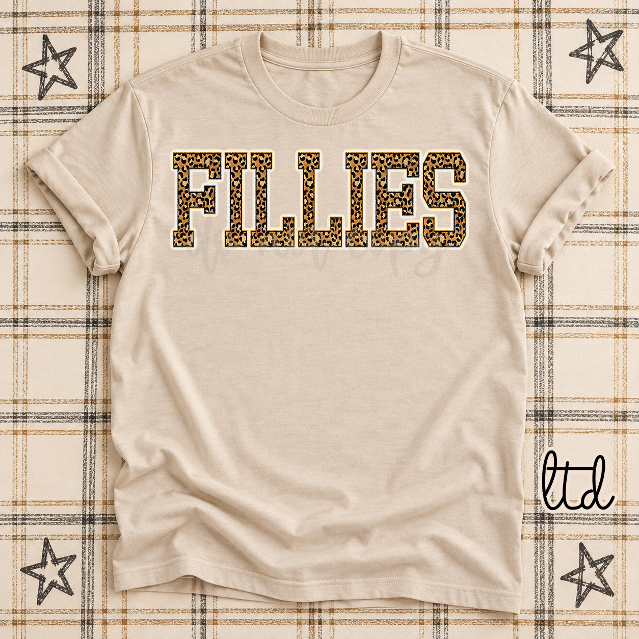 Dark Leopard Mascots Fillies design