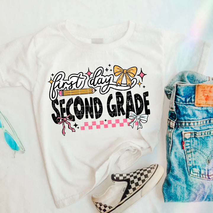 FIRST DAY SECOND GRADE
