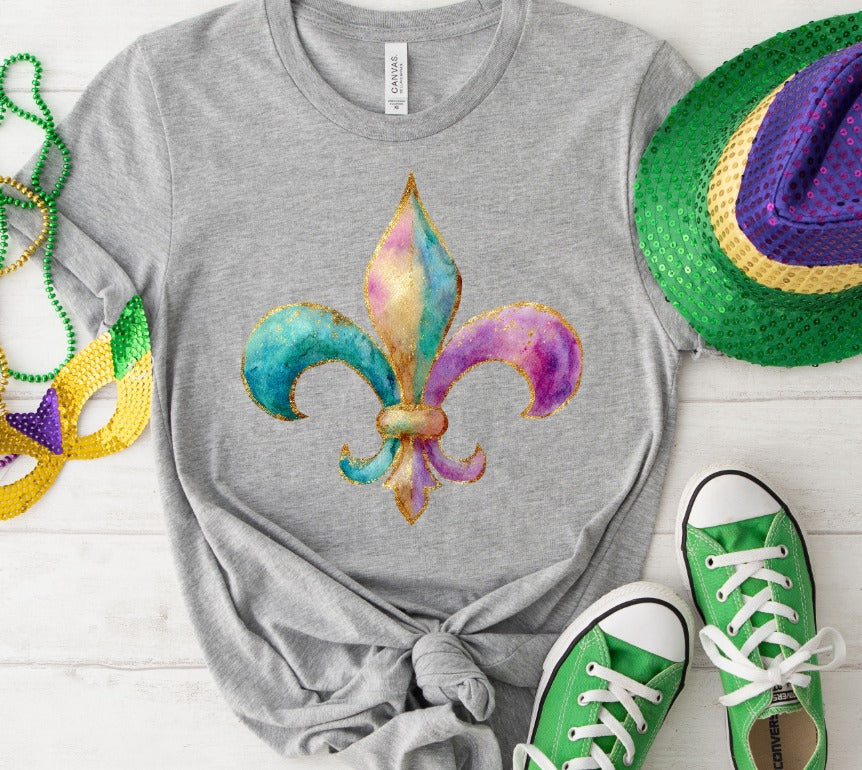 Fleur De Lis DTF transfer design – image 1