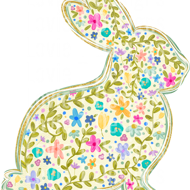 FLORAL BUNNY