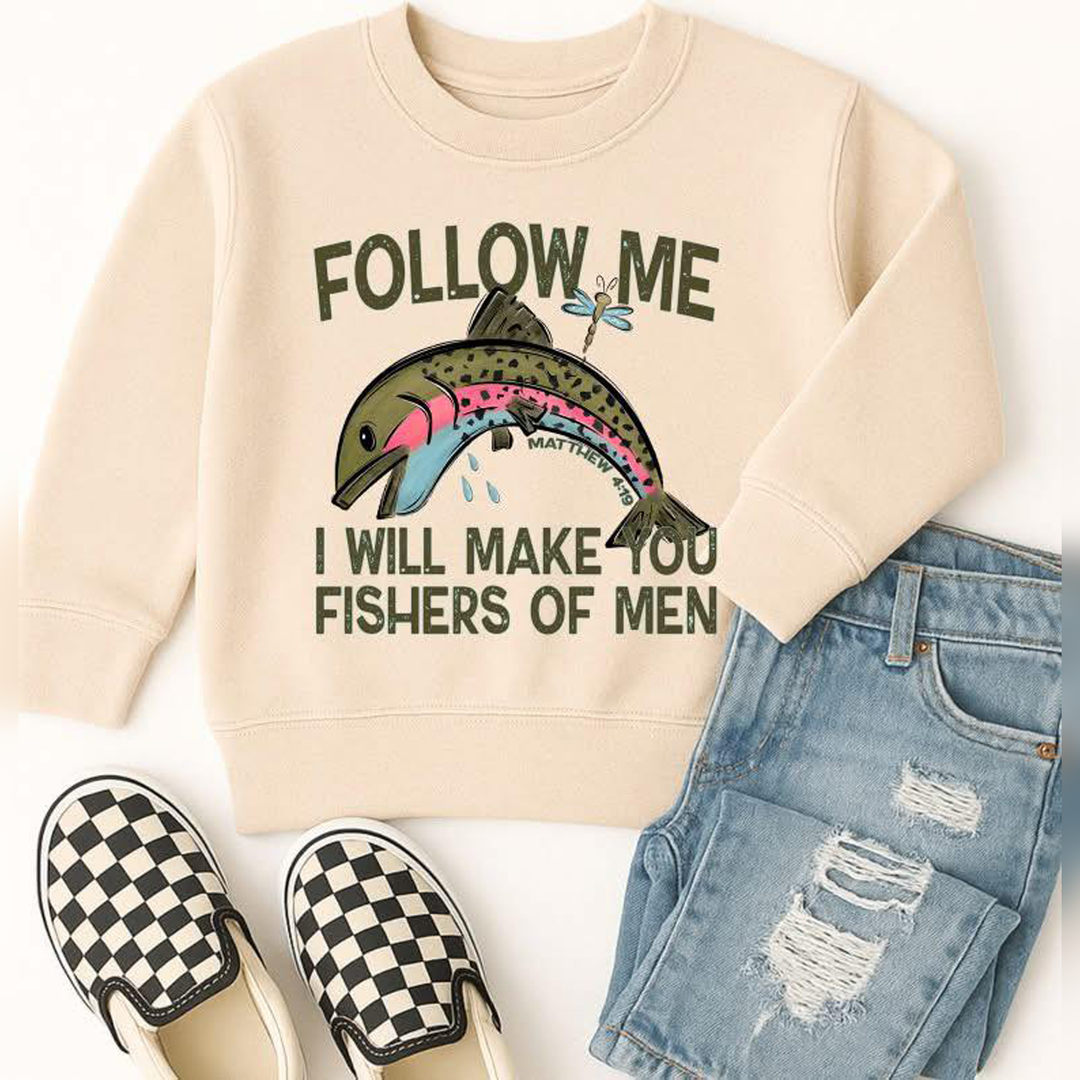 Follow Me Blue Version – DTF Transfer – product image