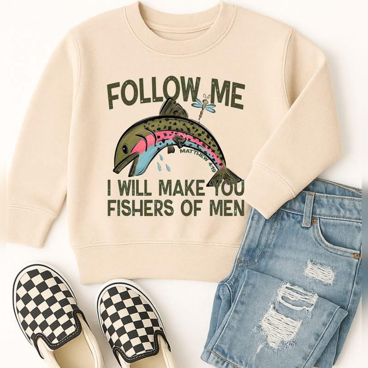 Follow Me Blue Version – DTF Transfer – product image
