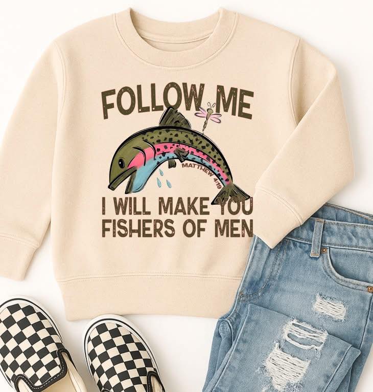 Follow Me Pink Version DTF transfer design – image 1