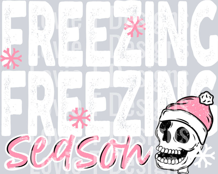 Freezing freezing season white