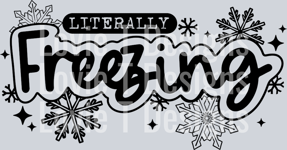 Freezing single color black