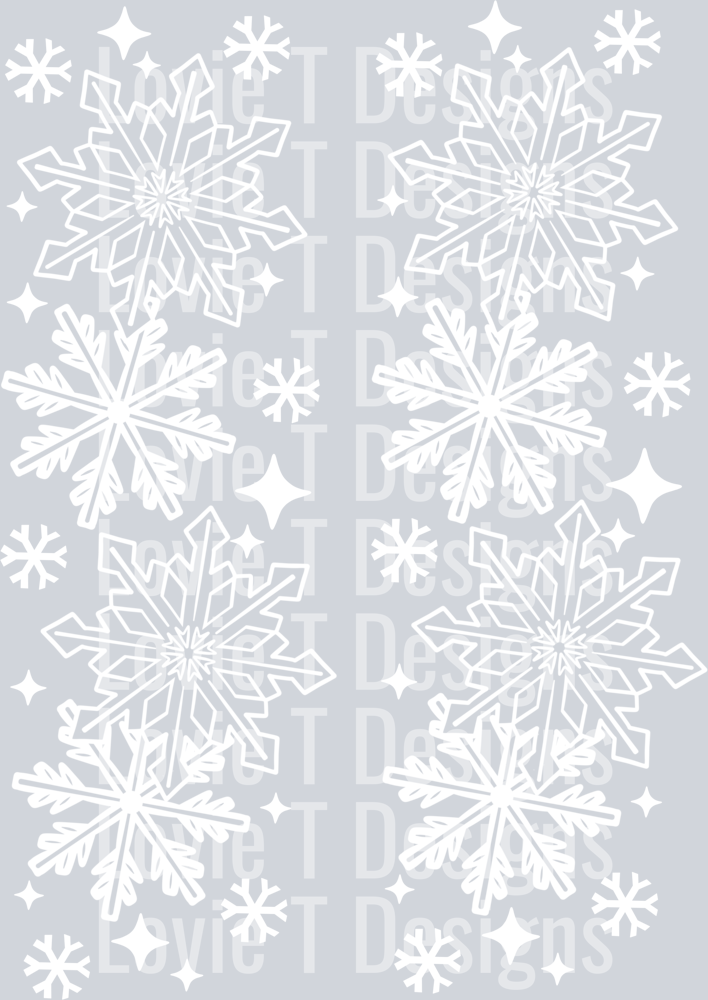 Freezing sleeve single color white