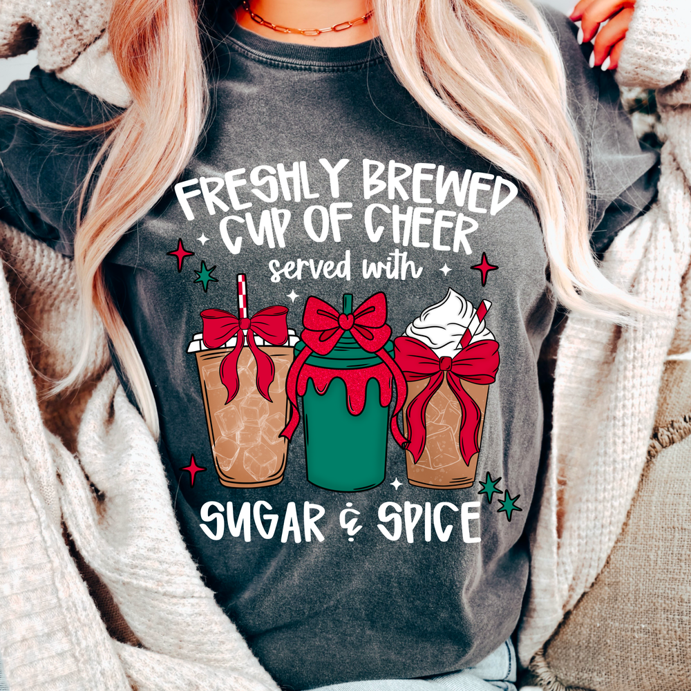 FRESHLY BREWED CUP OF CHEER WHITE