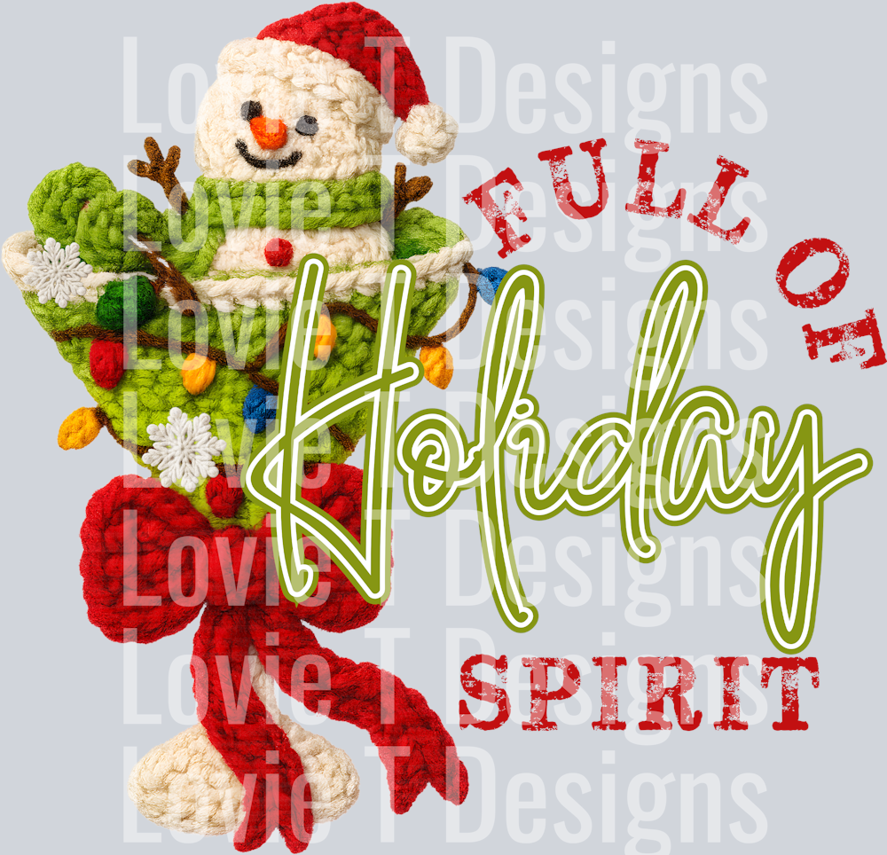 FULL OF HOLIDAY SPIRIT