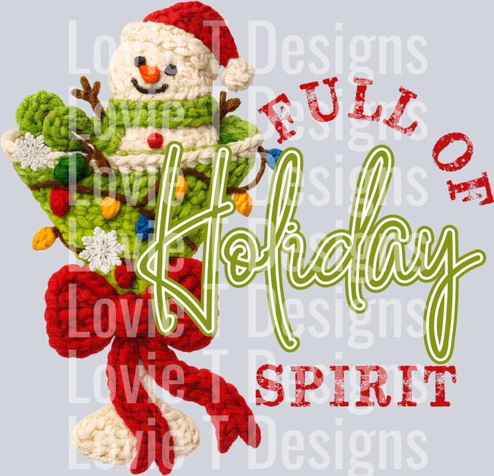 FULL OF HOLIDAY SPIRIT