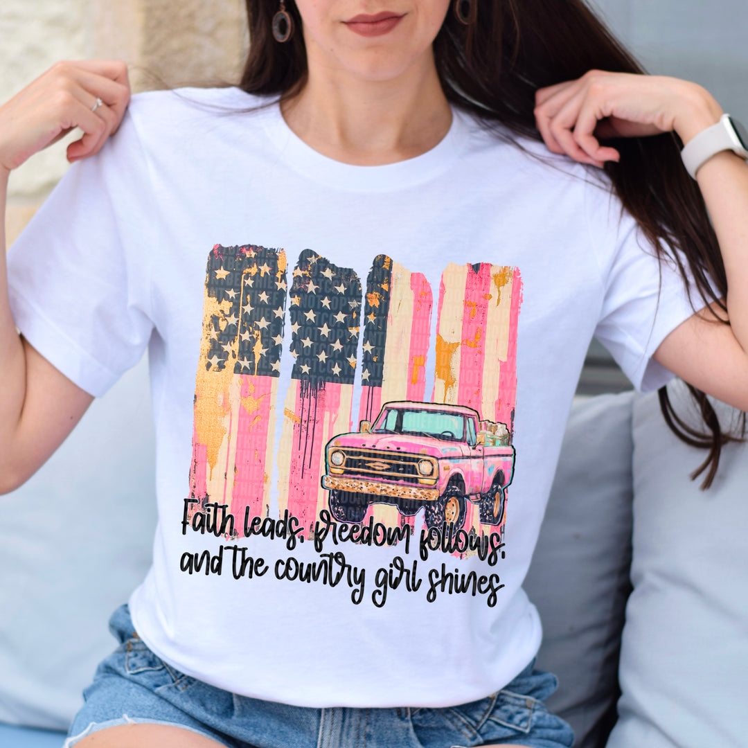 FAITH LEADS FREEDOM FOLLOWS