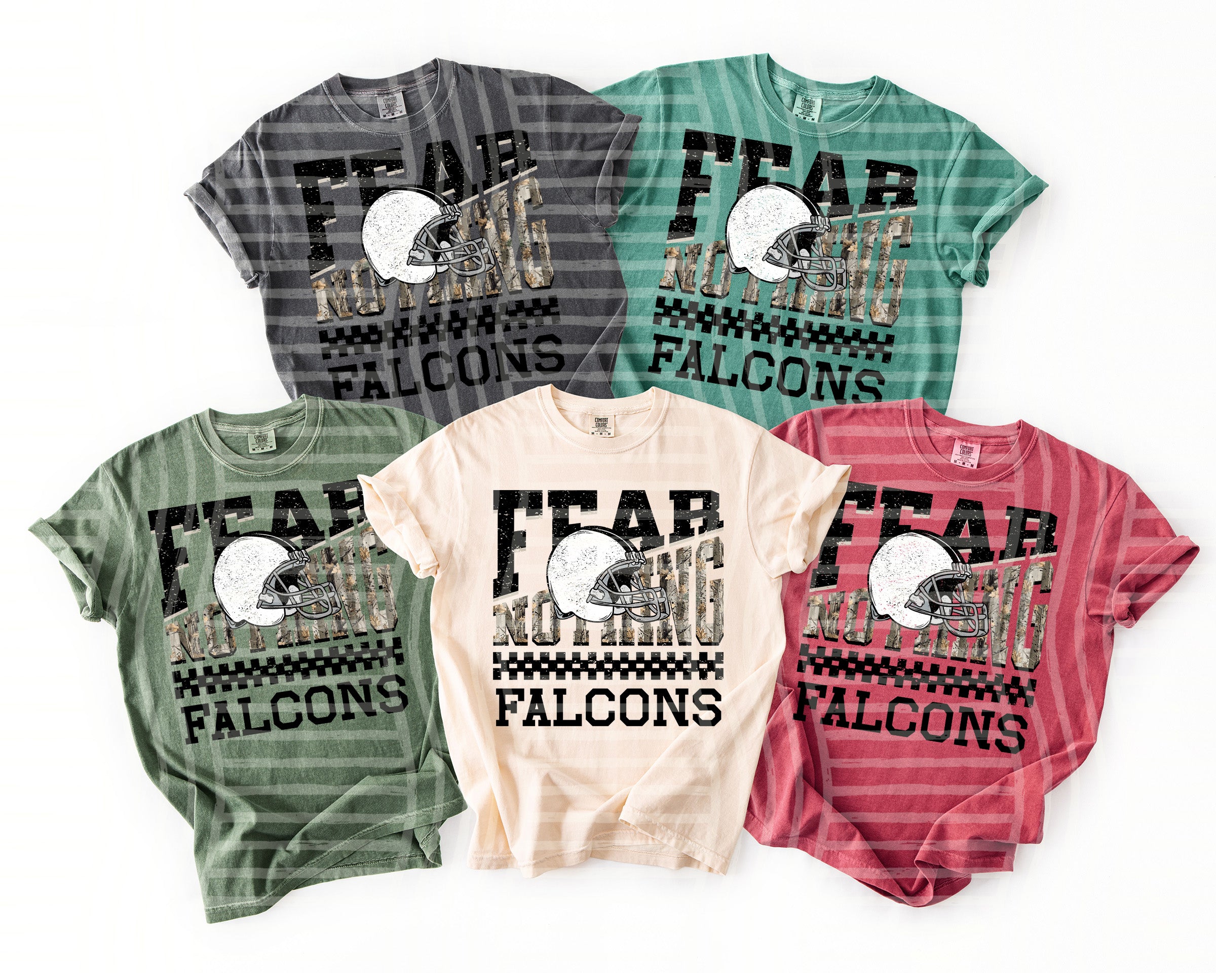 Fear Nothing Mascots Falcons design
