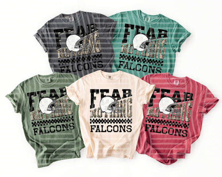 Falcons Fear Nothing mascot DTF transfer