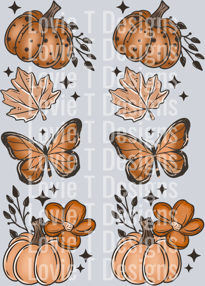 Fall Breeze Autumn Leaves Sleeves