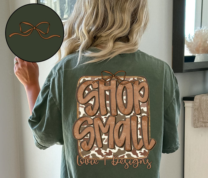 Fall Shop Small + Bow Pocket Custom