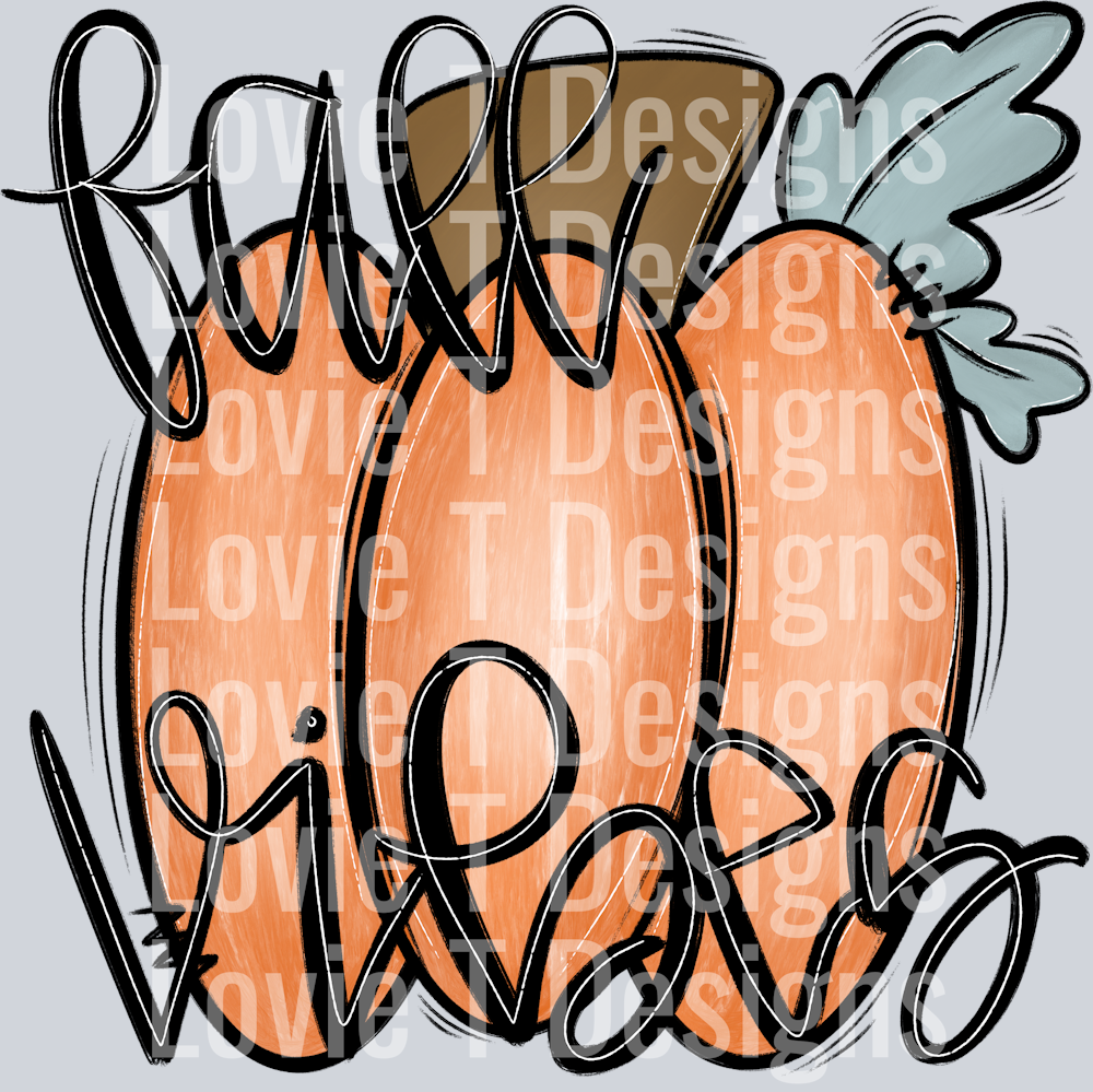 Fall Vibes Pumpkin