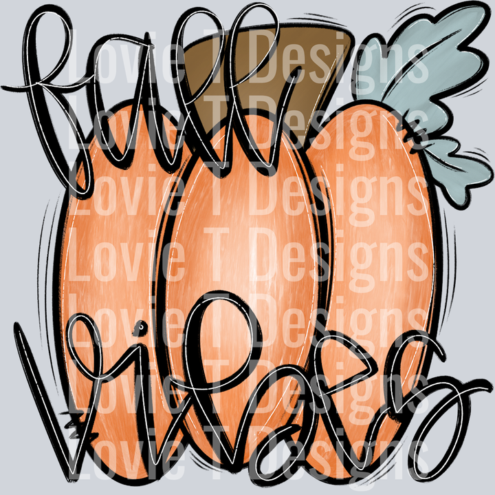 Fall Vibes Pumpkin