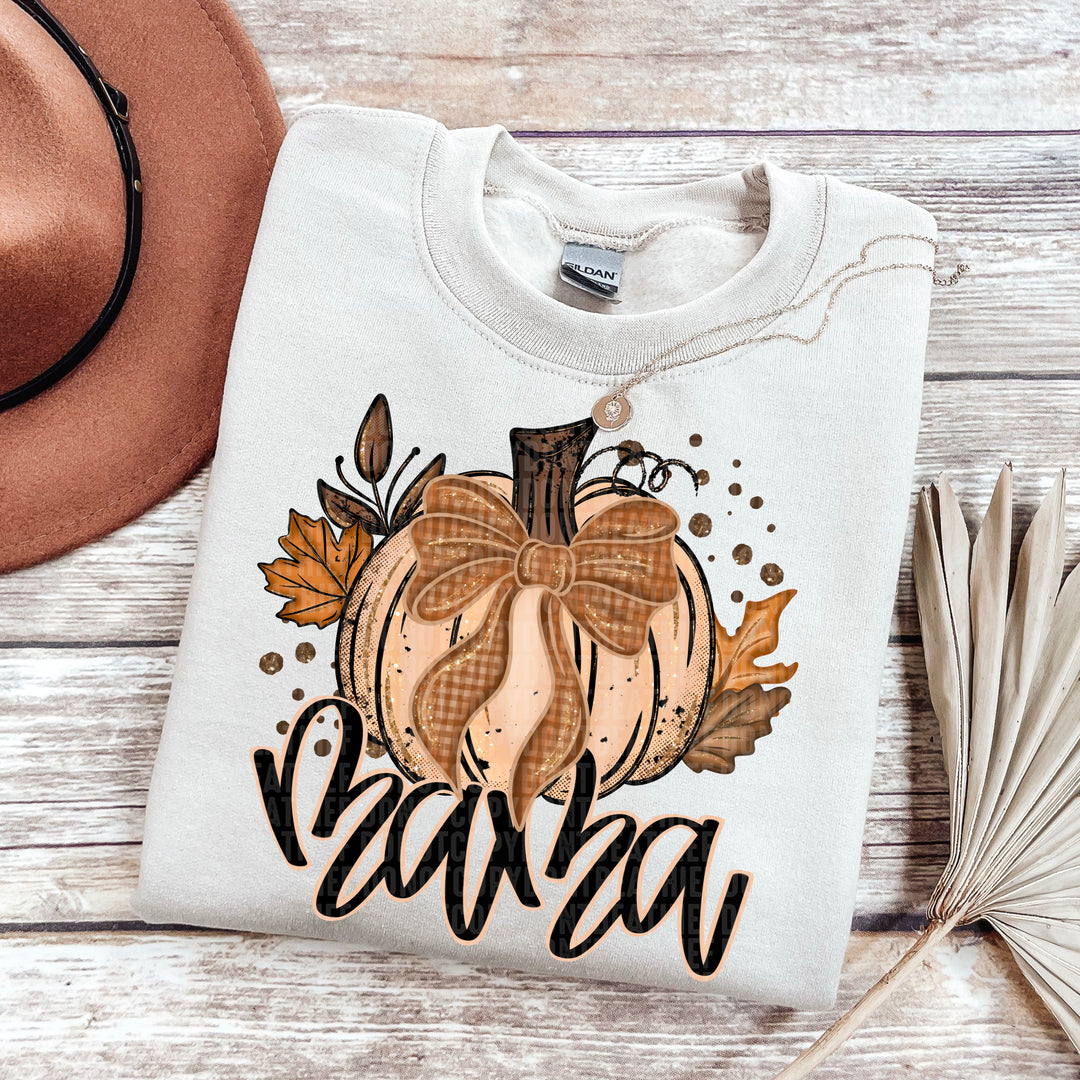 FALL GLITTER PUMPKIN  MAMA