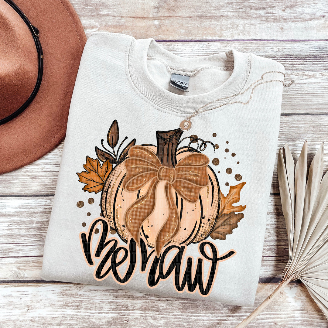 FALL GLITTER PUMPKIN  MEMAW