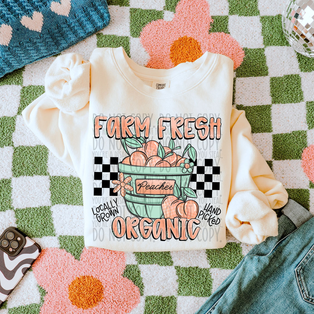 FARM FRESH PEACHES