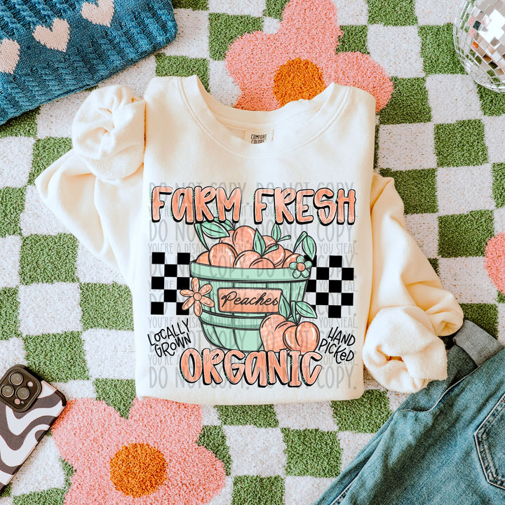 FARM FRESH PEACHES