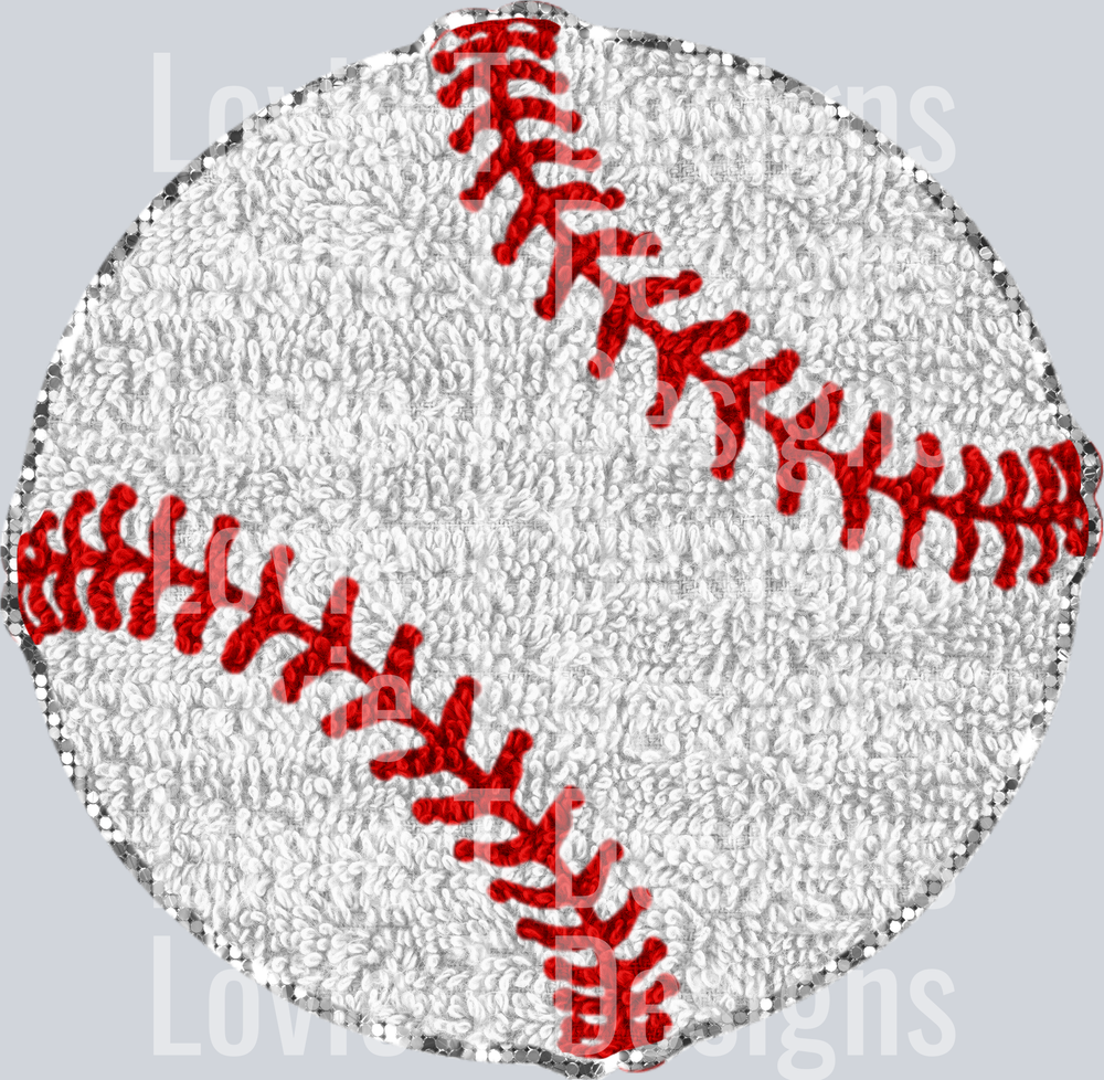 Faux Chinelle Baseball