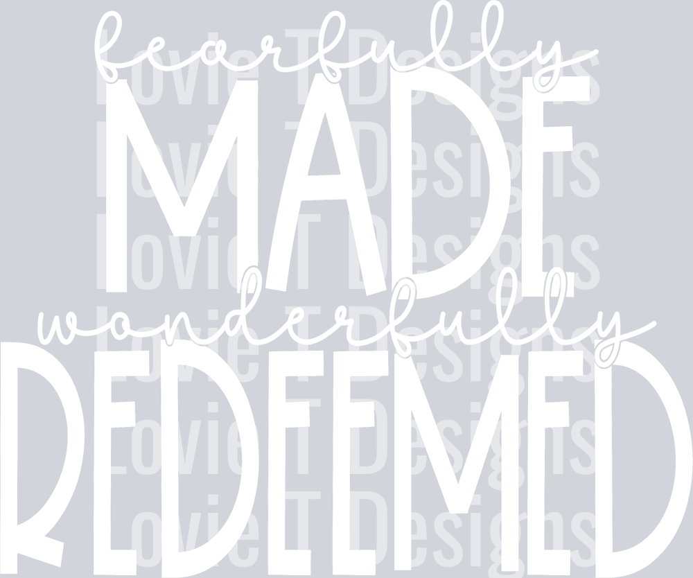 Fearfully made wht
