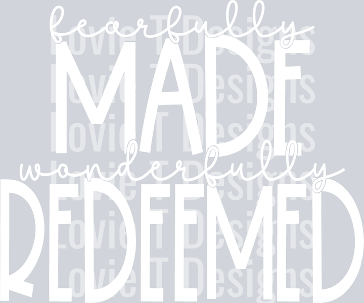 Fearfully made wht
