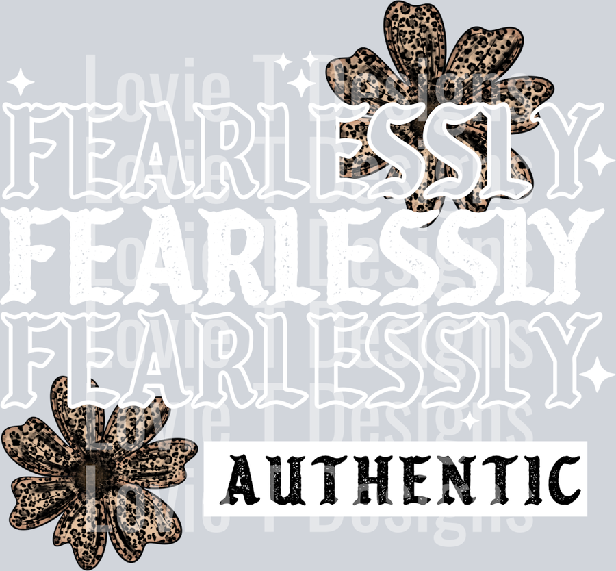 Fearlessly authentic white