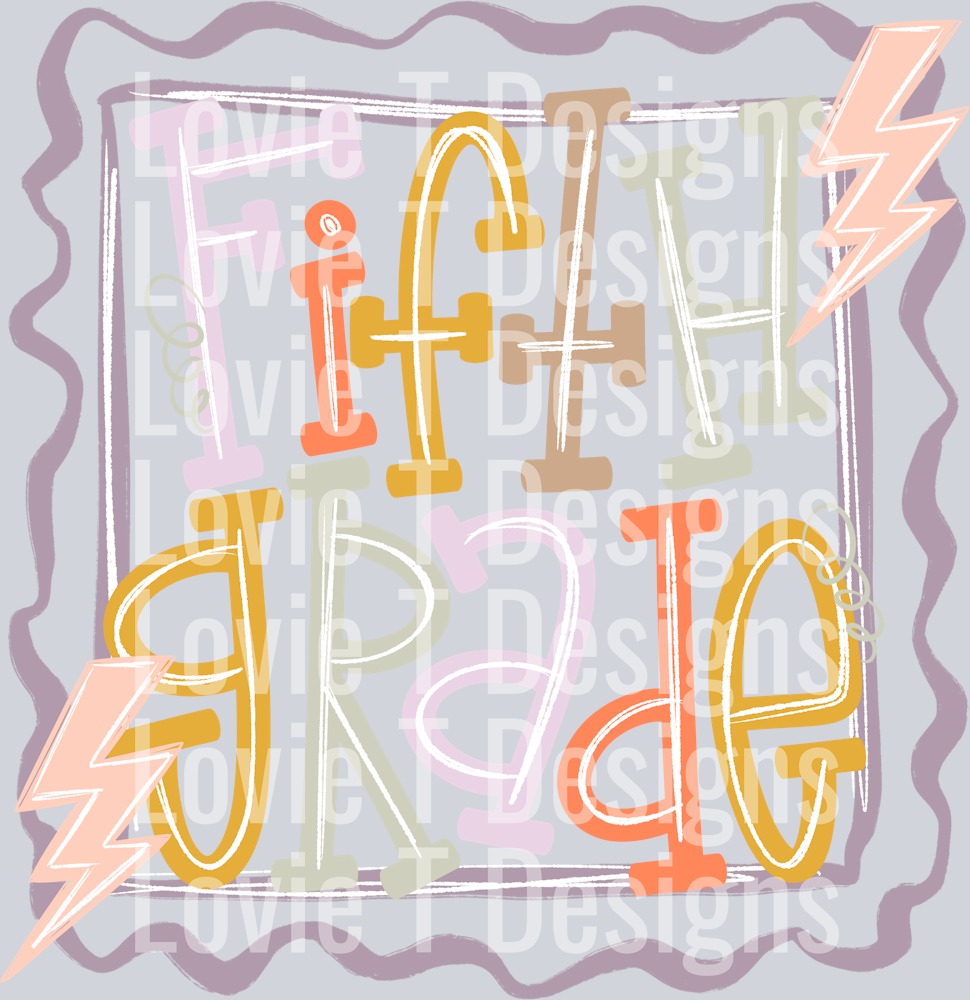 Fifth Grade Doodle