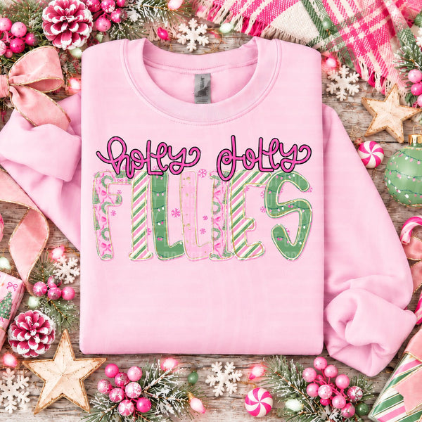 Holly Jolly Mistletoe Magic Mascots Fillies design