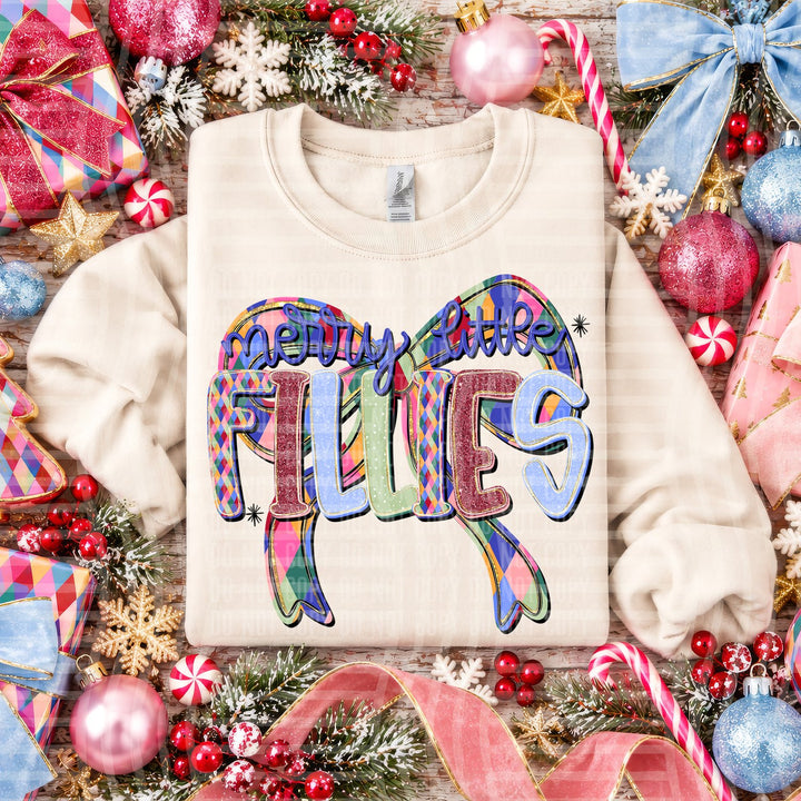 Fillies Merry Little Mascots DTF transfer