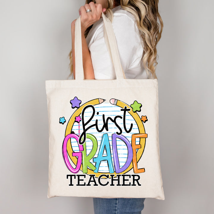 FIRST GRADE TEACHER  PAPER AND PENCIL