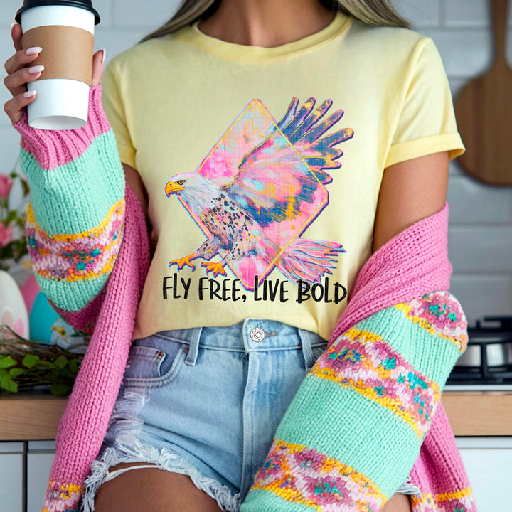 FLY FREE LIVE BOLD