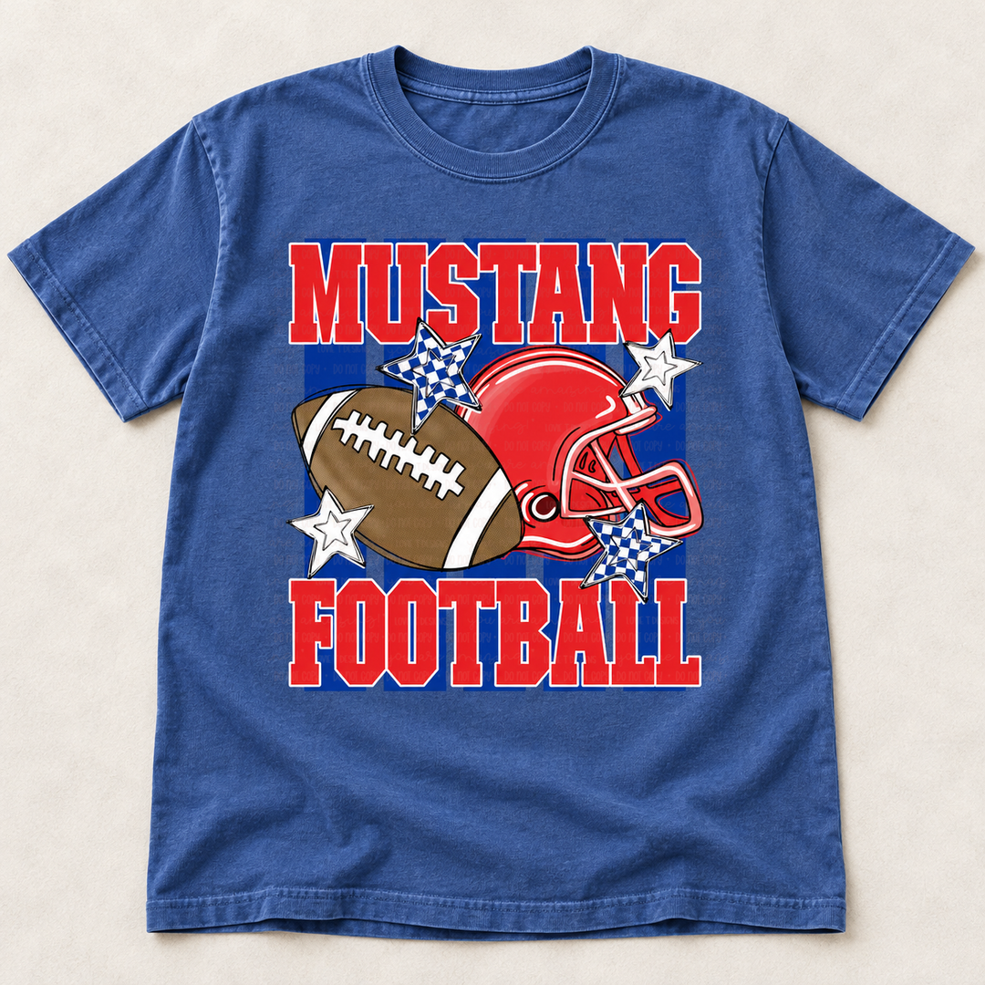 Football Stripes customizable DTF transfer mockup