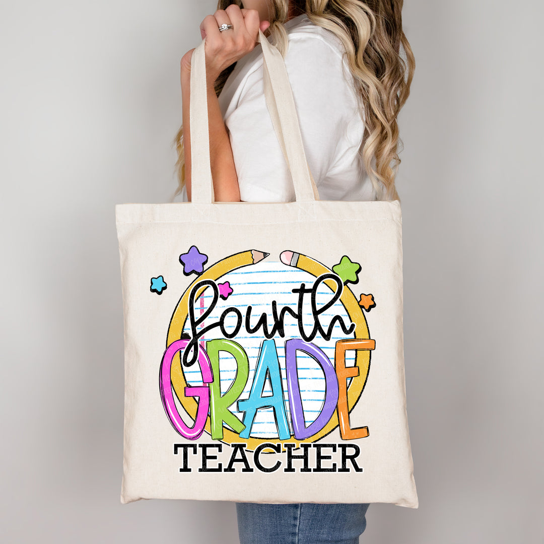 FOURTH GRADE TEACHER  PAPER AND PENCIL