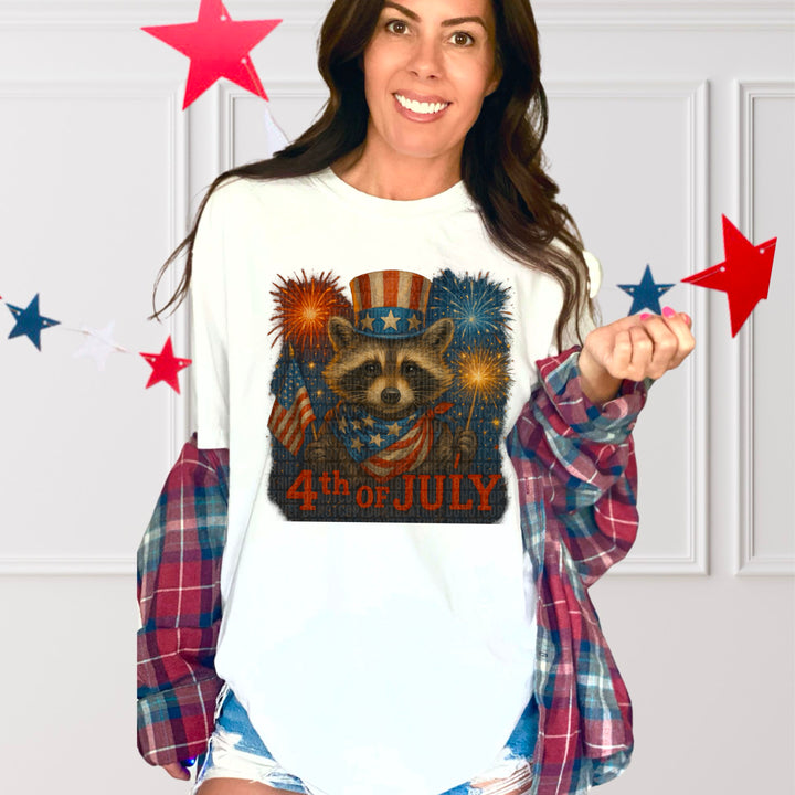 FOURTH OF JULY RACOON