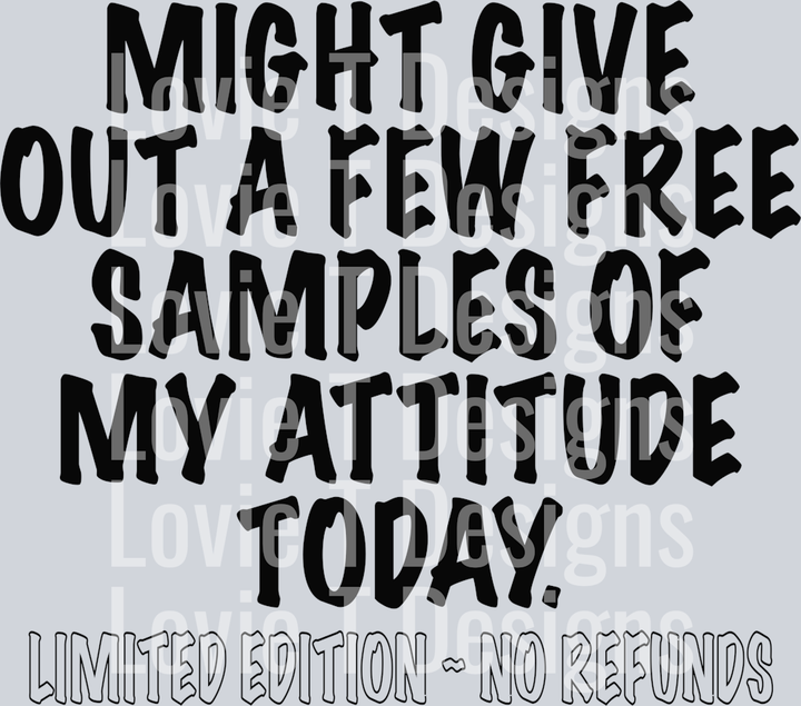 Free Samples of Attitude