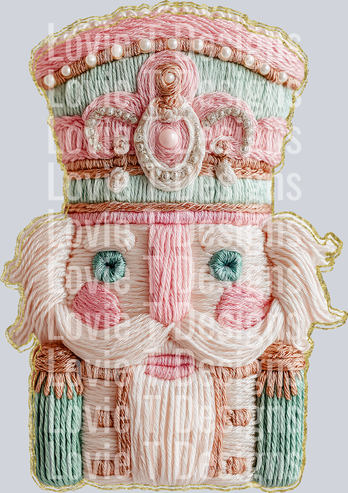 French Knot Nutcracker