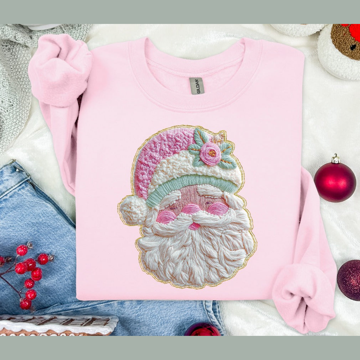 French Knot Santa – DTF Transfer