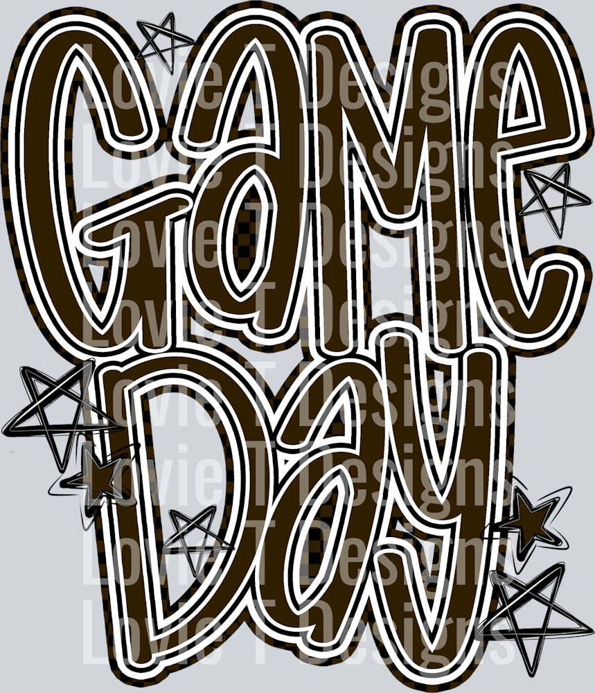 GAME DAY BROWN
