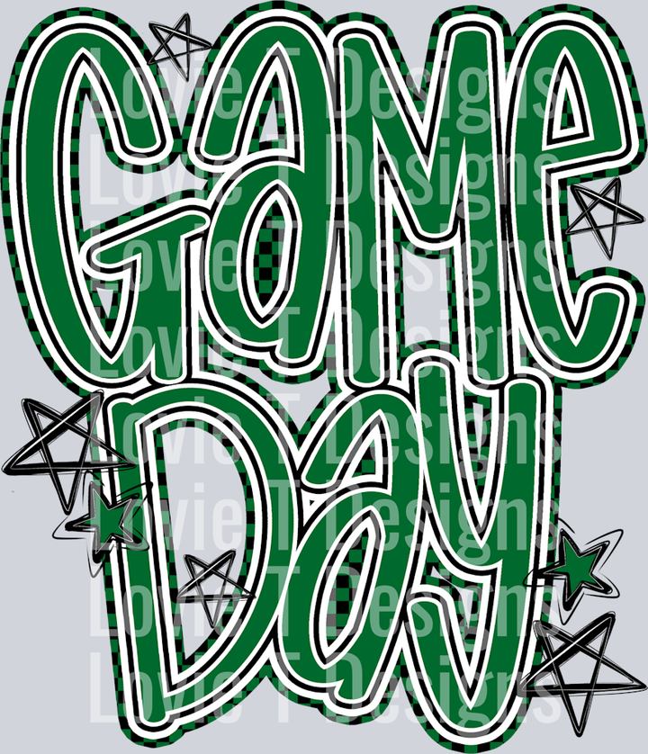 GAME DAY KELLY GREEN