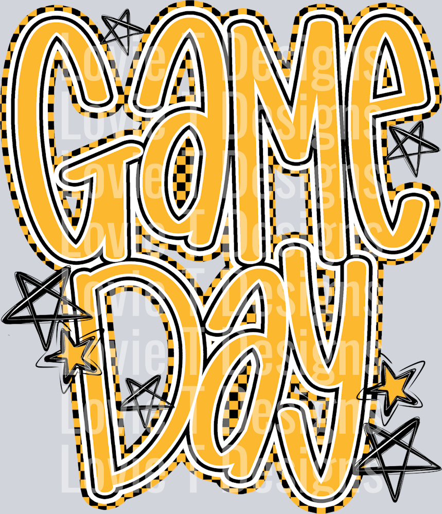 GAME DAY YELLOW