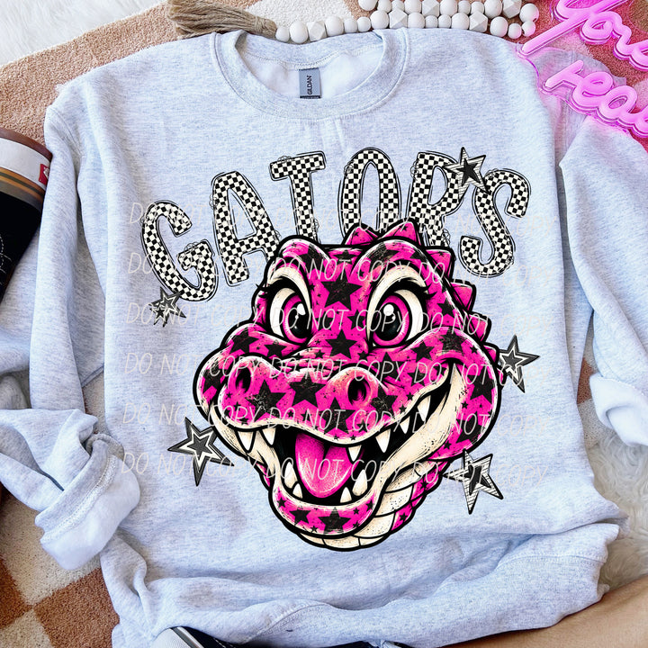 Gators All Star mascot DTF transfer