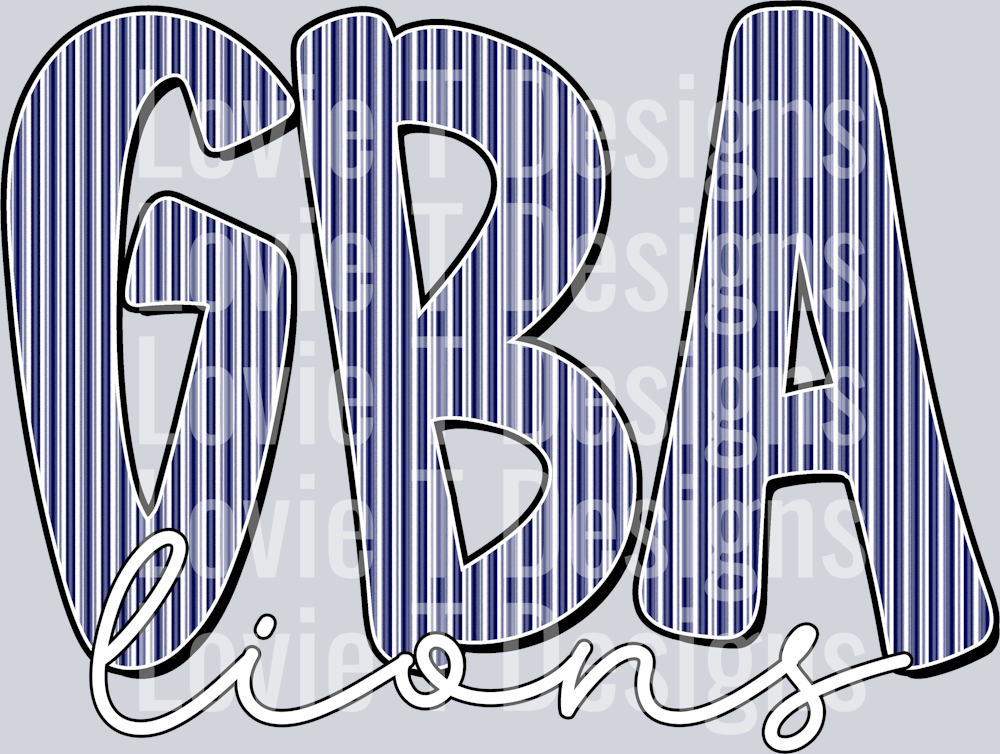GBA LIONS NAVY PREPSTER