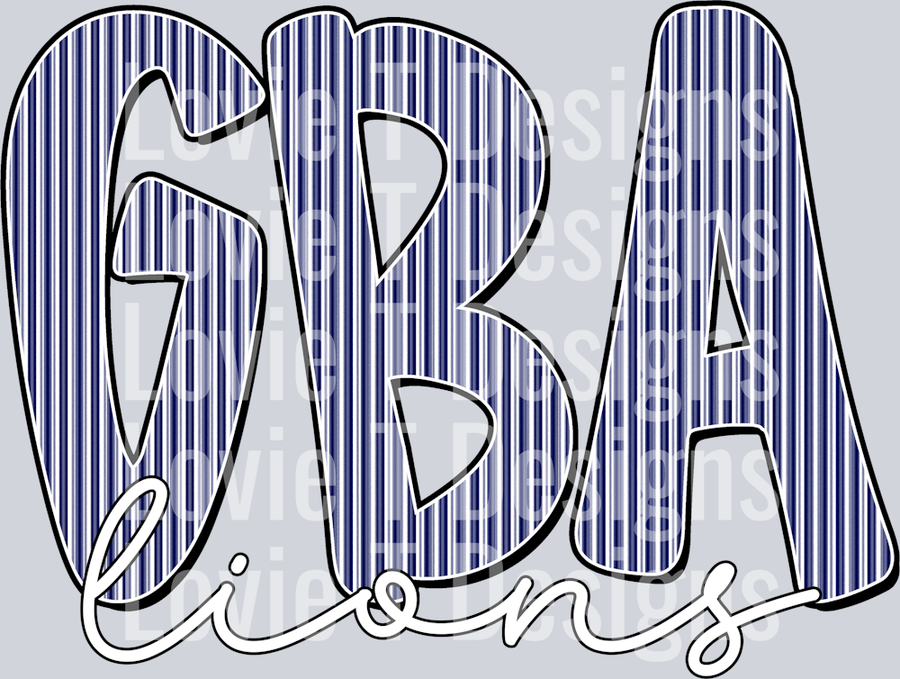 GBA LIONS NAVY PREPSTER