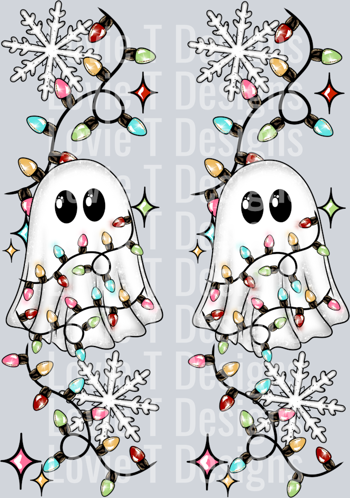 Ghost_And_Christmas_Lights_Sleeve 2